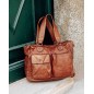 Leather shoulder bag BIBA Keno