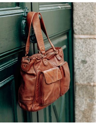 Bolso de hombro BIBA Keno de piel