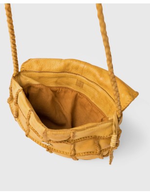 Bandolera de piel Oley Negro | BIBA Shops