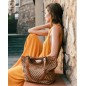 Leather shoulder bag BIBA Stella