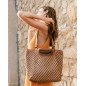 Leather shoulder bag BIBA Stella