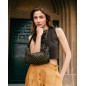 Leather shoulder bag BIBA Stella
