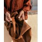 Leather shoulder bag BIBA Stockton