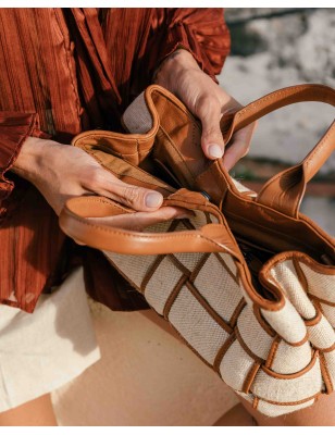 Leather handbag BIBA Wann