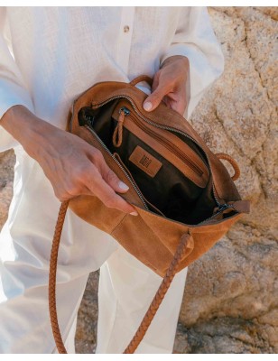 Bossa d'espatlla de pell Somerville Cuir | BIBA Shops
