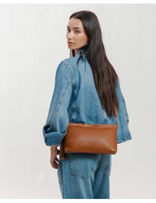 Carolina Out Convertible Leather Crossbody Bag | BIBA