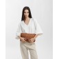Leather cross bag BIBA Kansas Blink