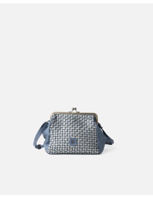 Leather cross bag BIBA Kansas Blink