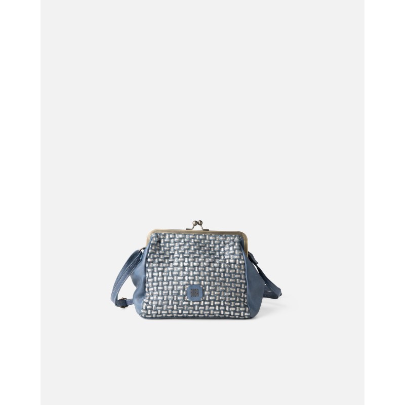 Leather cross bag BIBA Kansas Blink
