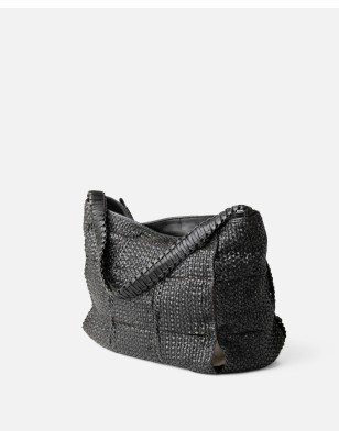 Leather shoulder bag BIBA Kenett
