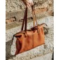 Leather shoulder bag BIBA Hooper