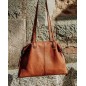 Leather shoulder bag BIBA Hooper
