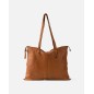 Leather shoulder bag BIBA Hooper