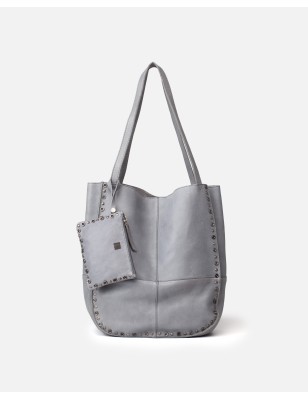 Leather shoulder bag BIBA Polk