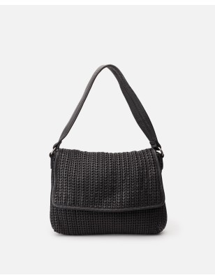 Leather shoulder bag BIBA Moab