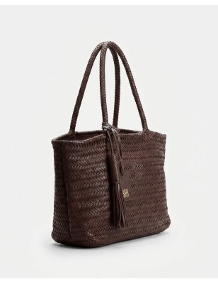 BIBA Perkins Shopper leather shoulder bag