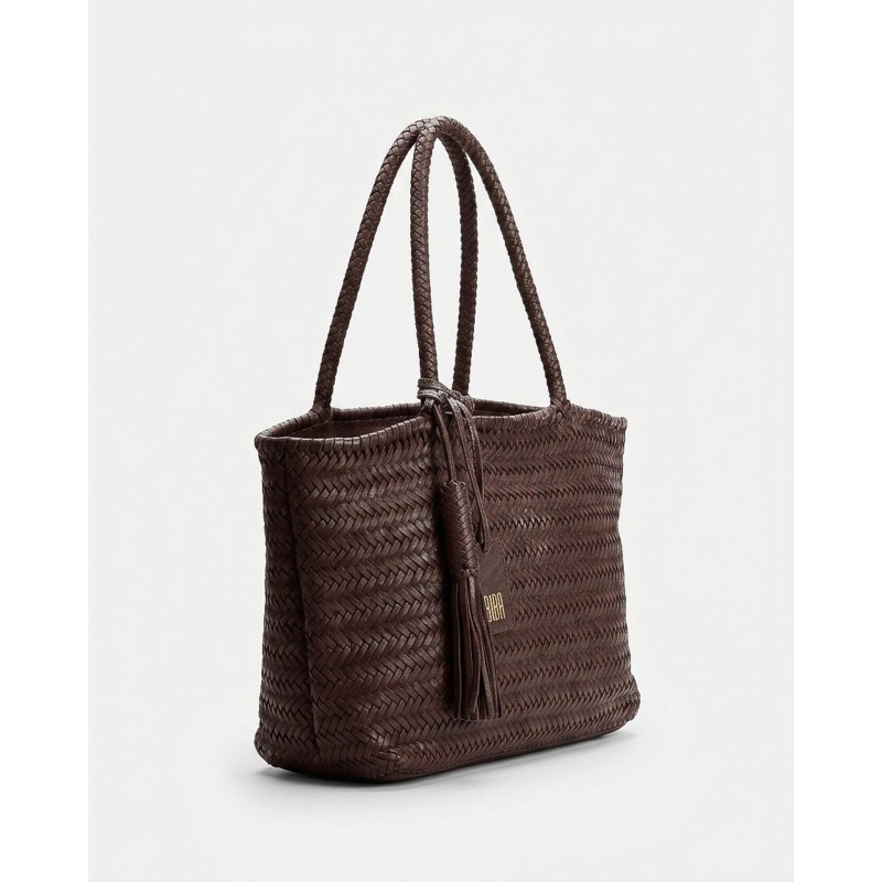BIBA Perkins Shopper leather shoulder bag