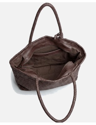 BIBA Perkins Shopper leather shoulder bag