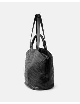 Leather shoulder bag Lewisburg Bricks Tan | BIBA Shops