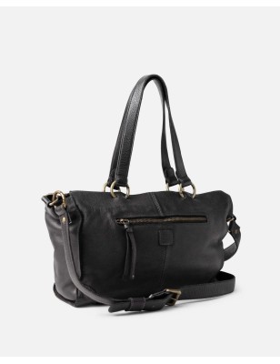 Leather shoulder bag BIBA Alaska