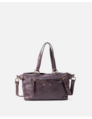 Leather shoulder bag BIBA Alaska