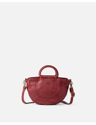Leather shoulder bag BIBA Milbridge