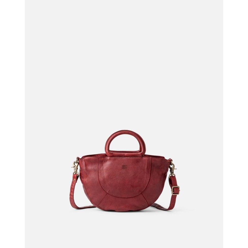 Leather shoulder bag BIBA Milbridge