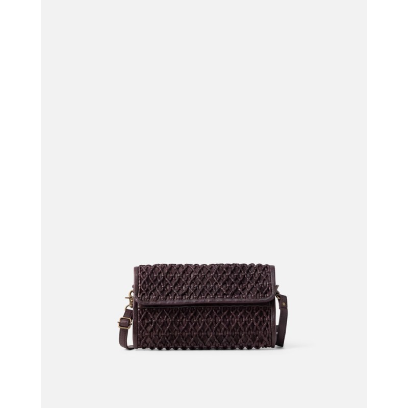 Leather shoulder bag BIBA Nekimi