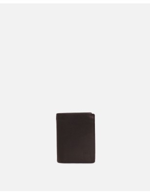 Leather wallet Michigan Dark Brown | BIBA Shops