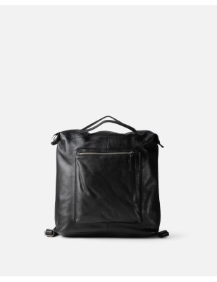 Leather backpack BIBA Jordan