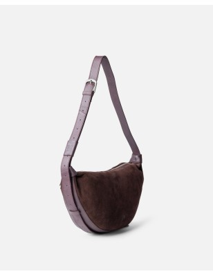 Leather cross bag BIBA Loa
