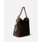 Leather shoulder bag BIBA Leff