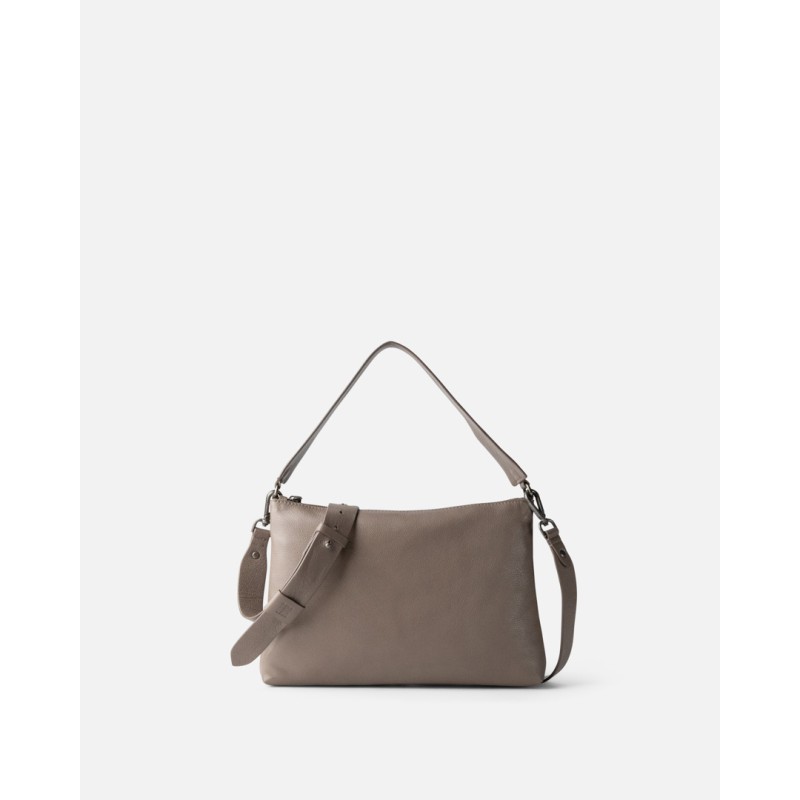 Leather shoulder bag BIBA Owen