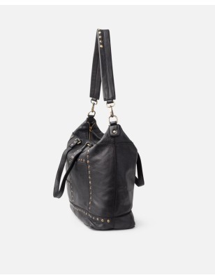 Leather shoulder bag BIBA Stowe