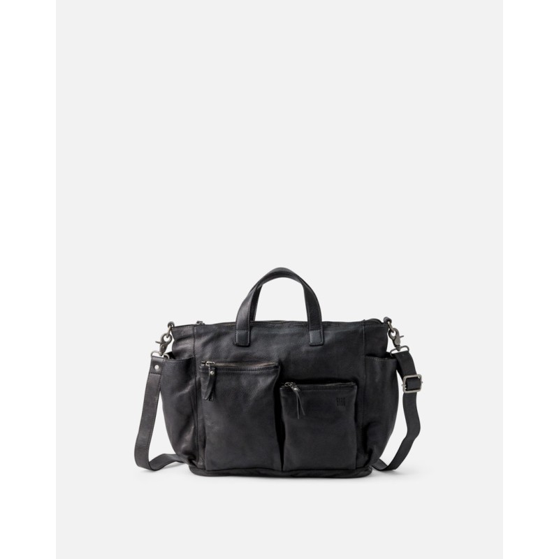 Leather briefcase BIBA Edith