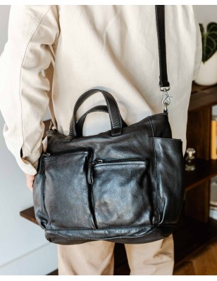 Leather briefcase BIBA Edith