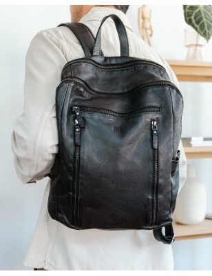 Mochila BIBA Greenville de piel