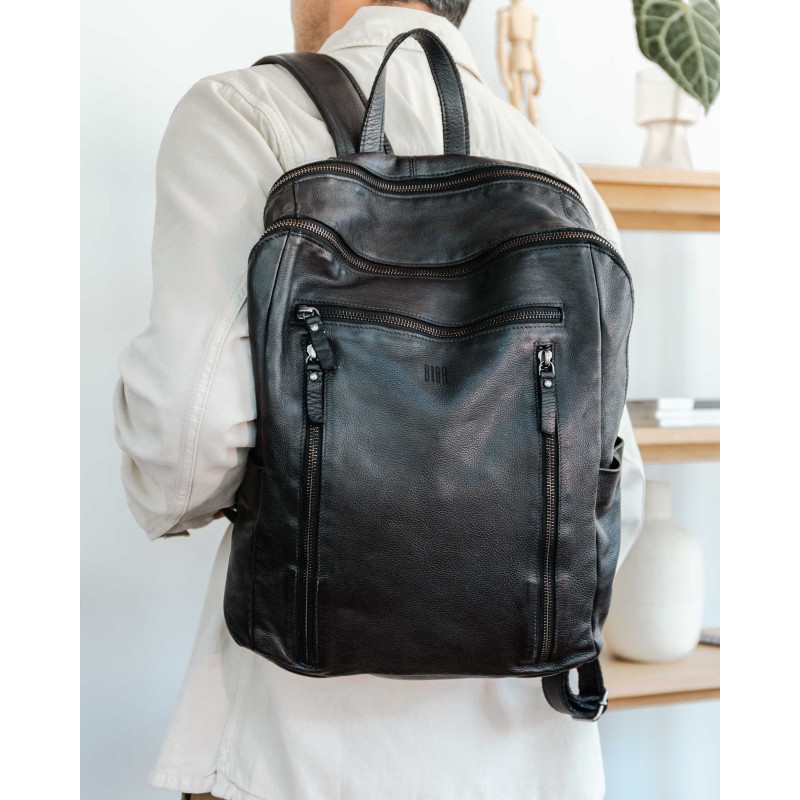 Mochila BIBA Greenville de piel