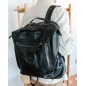 Leather backpack BIBA Jordan
