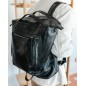 Leather backpack BIBA Jordan