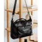 Leather handbag BIBA Jordan