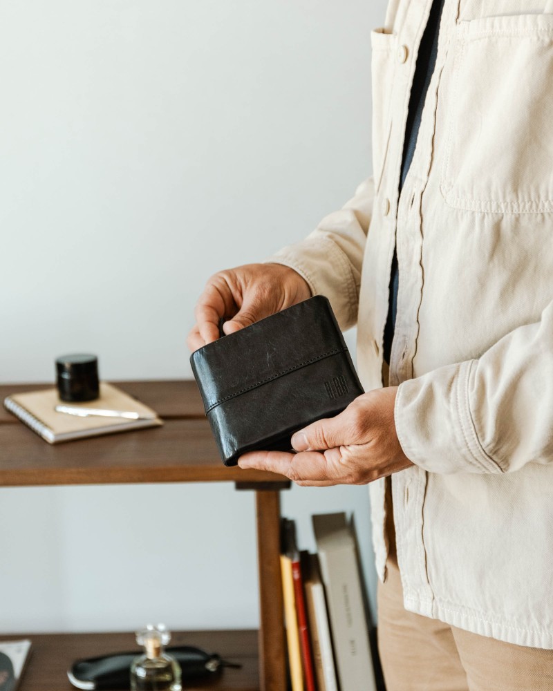 Leather wallet BIBA Gary