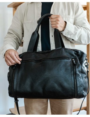 Bolsa de viaje BIBA Greenville de piel