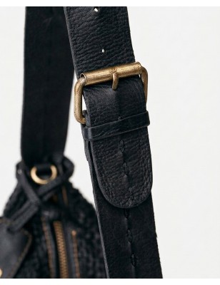 Leather shoulder bag BIBA Bristow