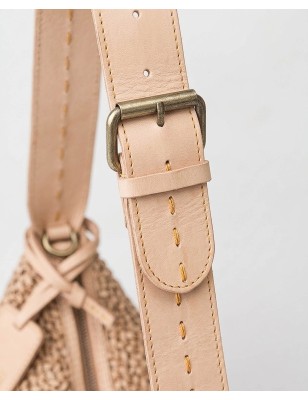 Leather shoulder bag BIBA Bristow