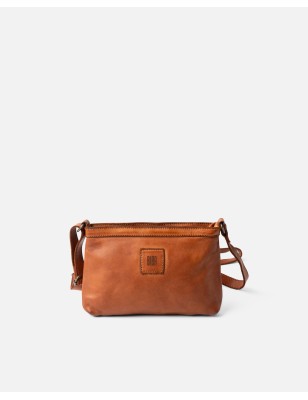 Leather cross bag BIBA Boston