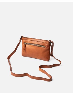 Leather cross bag BIBA Boston
