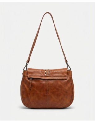 Leather cross bag BIBA Hancock