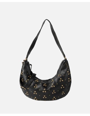 Leather shoulder bag BIBA Hill