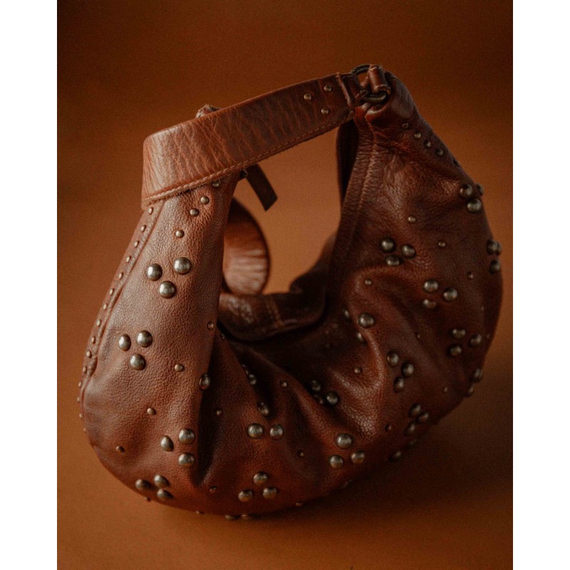 Bolso de hombro BIBA Hill de piel